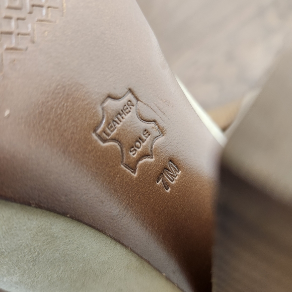 TORY BURCH suede ankle strap heels - Picture 8 of 9